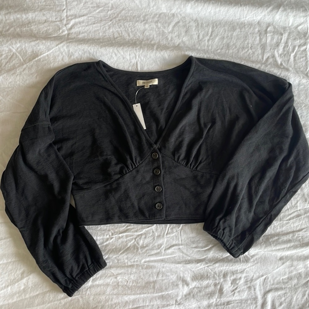 LAST DAY 11/17 🚨 BUNDLE OR OFFER 🚨 NWT Madewell corset cropped top